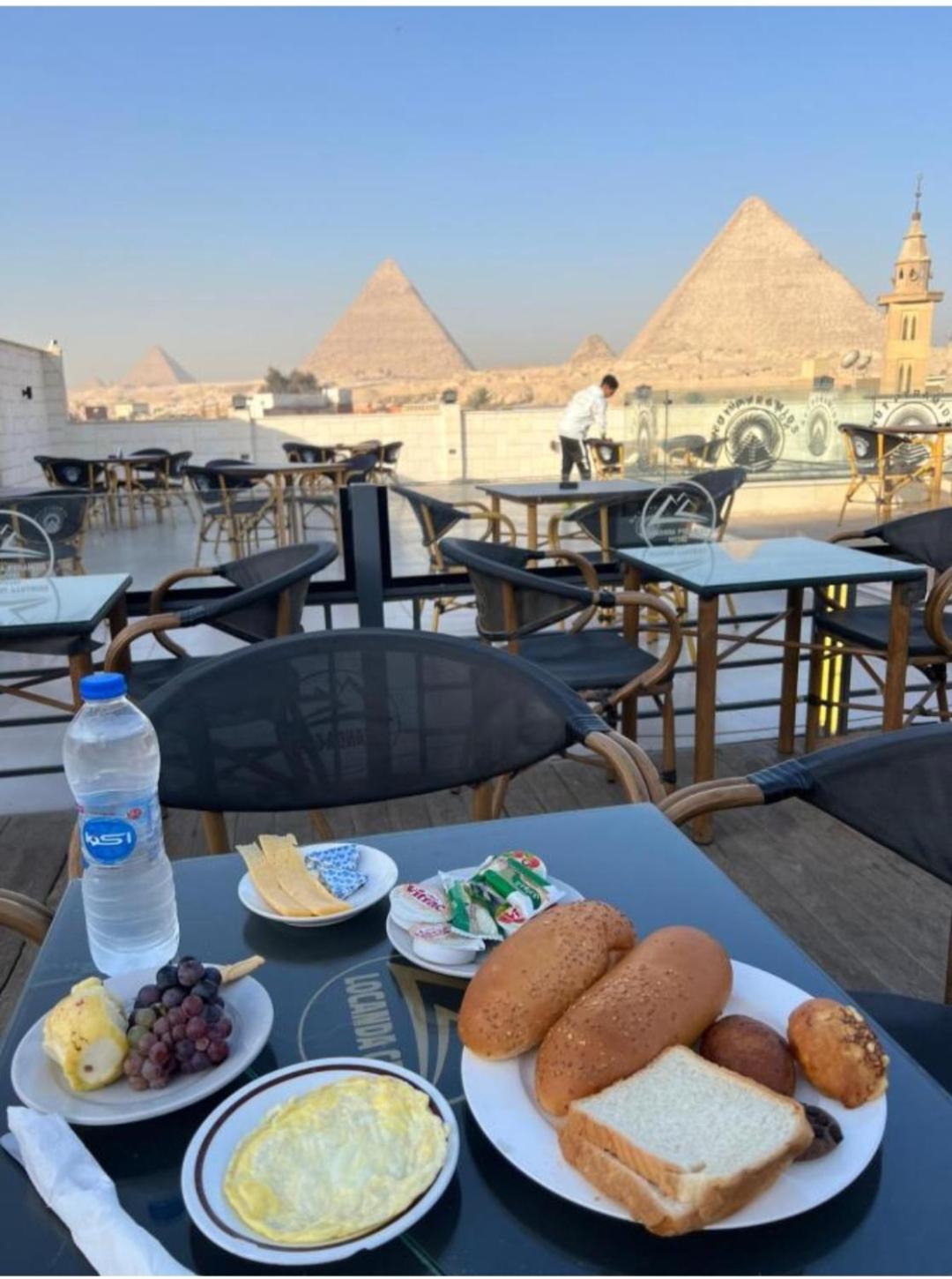 Locanda Pyramids Hotel Kafrat al Jabal Exterior foto